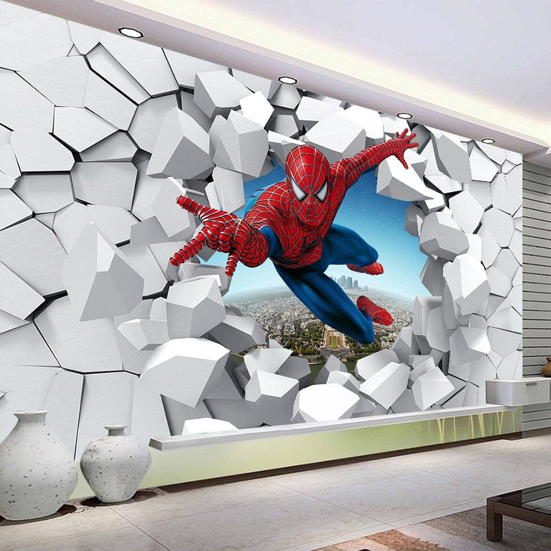 3D Wallpaper Spiderman & Avengers